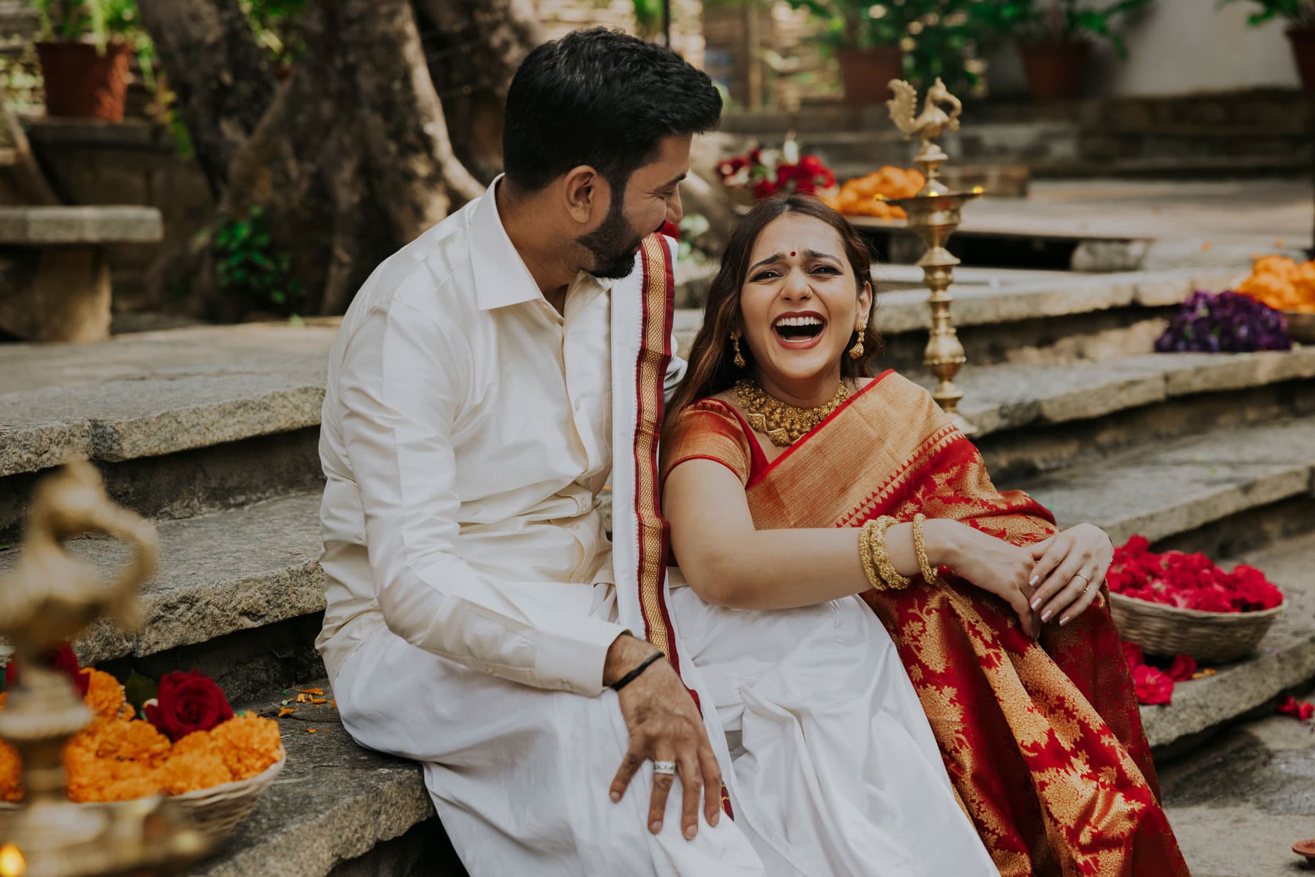 Candid in-between moments